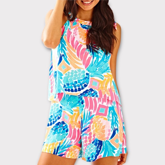 Lilly Pulitzer | Edona Romper NWT. - Picture 2 of 16
